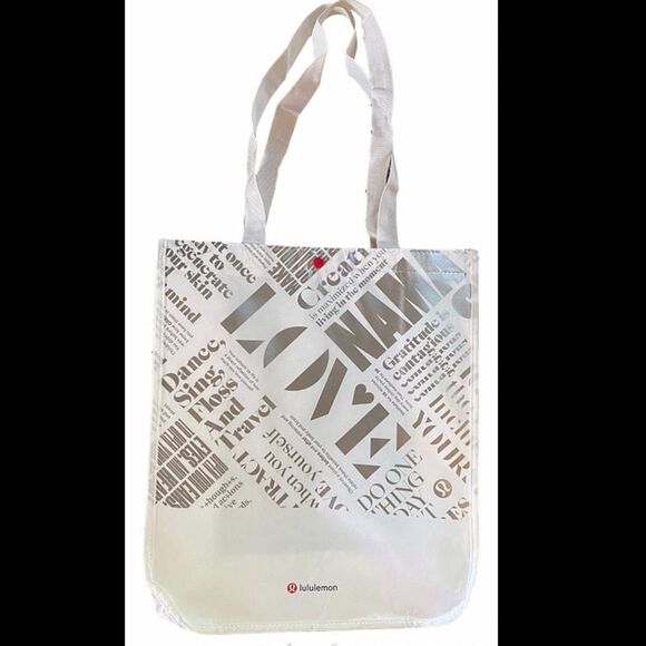 NWOT LULULEMON Reusable Shopping Gym Lunch Bag L - Picture 2 of 9